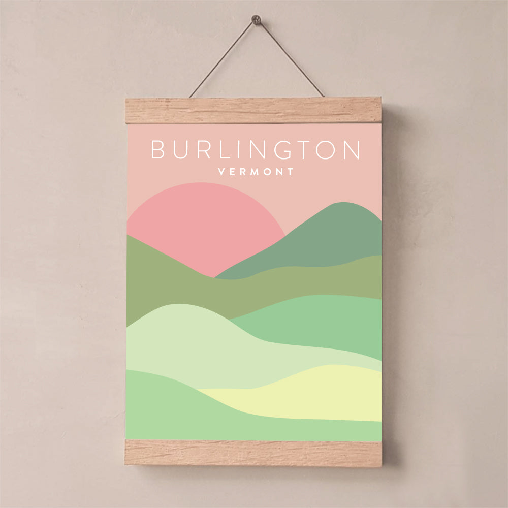 burlington art print