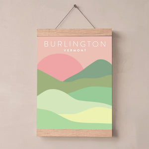 burlington art print
