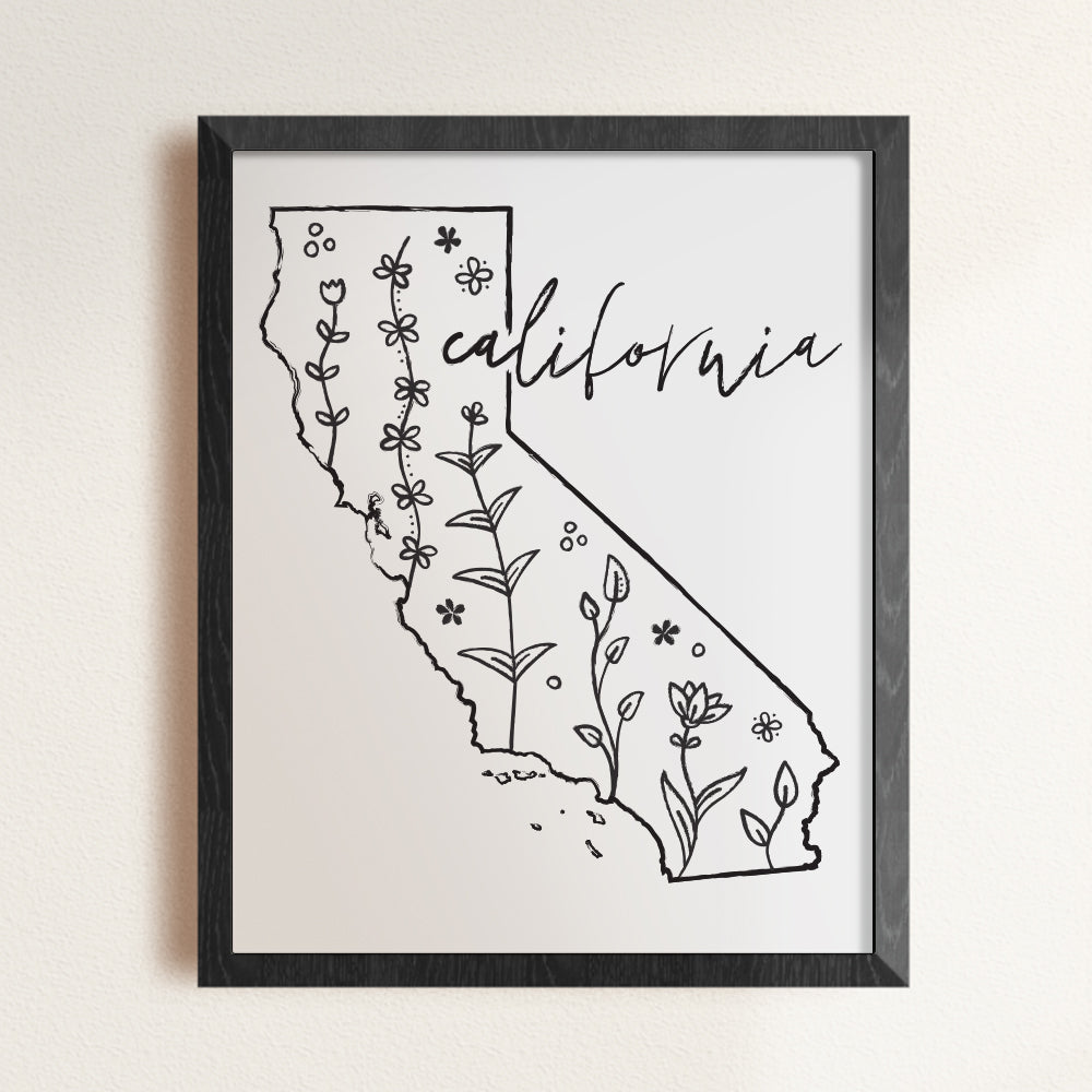 california wall art