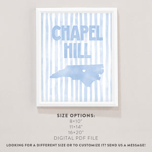 Chapel Hill, North Carolina Poster