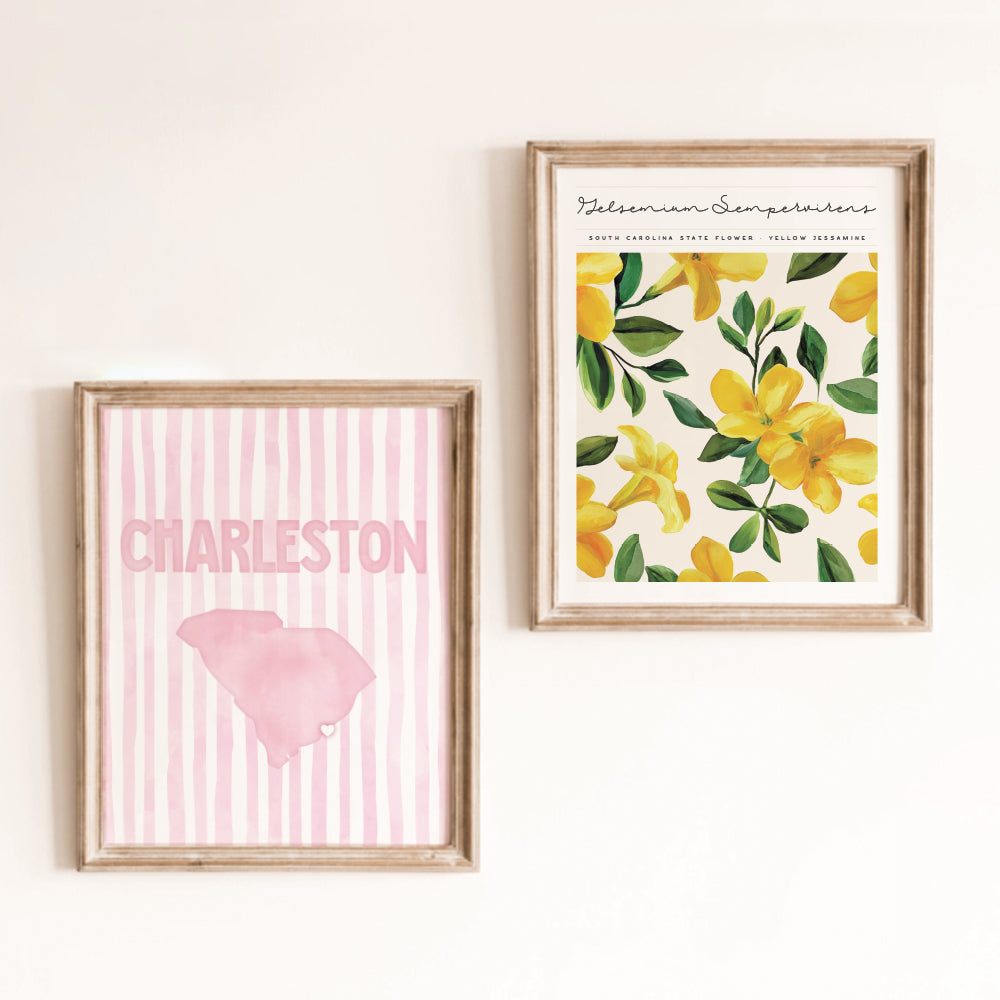 cute charleston wall art