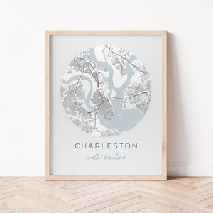 charleston map