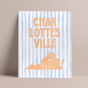 Charlottesville, Virginia Poster