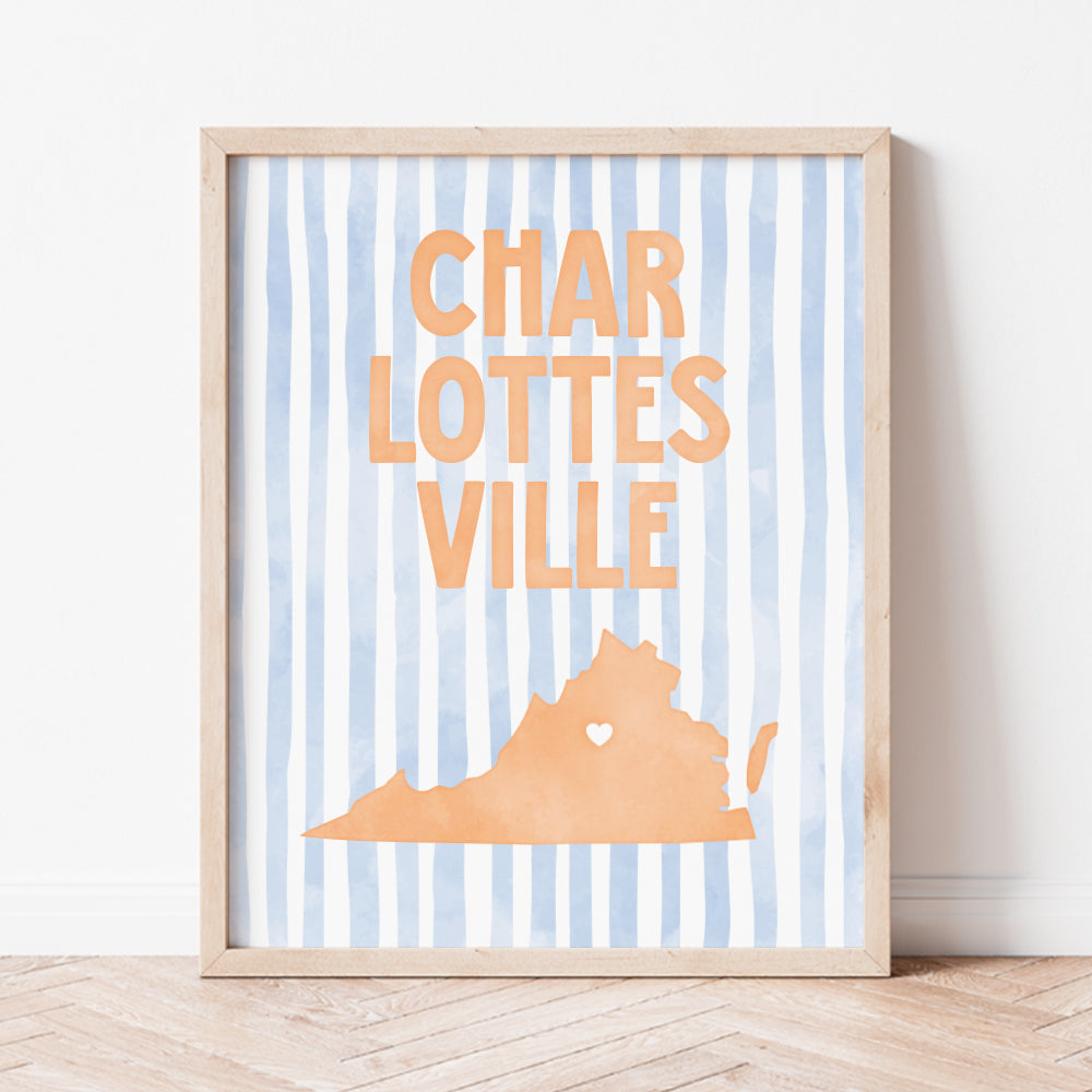 Charlottesville, Virginia Poster