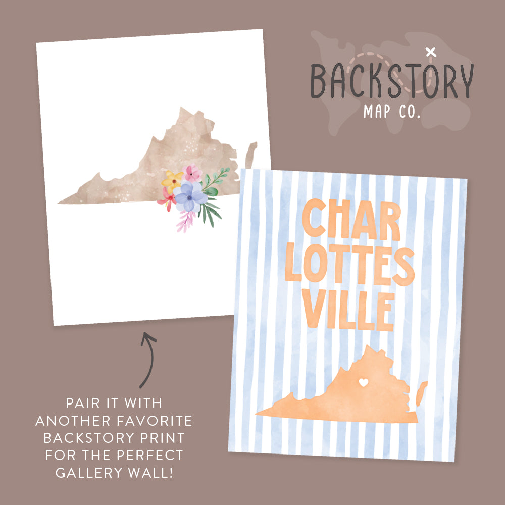 Charlottesville, Virginia Poster