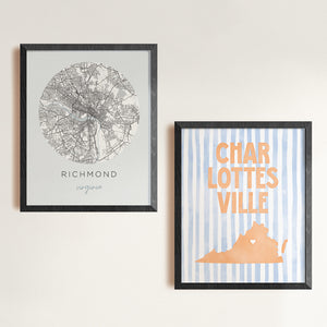 Charlottesville, Virginia Poster