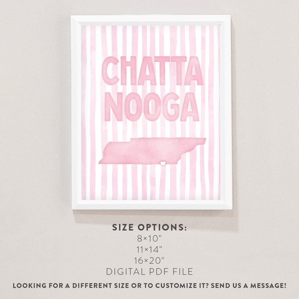 chattanooga art print