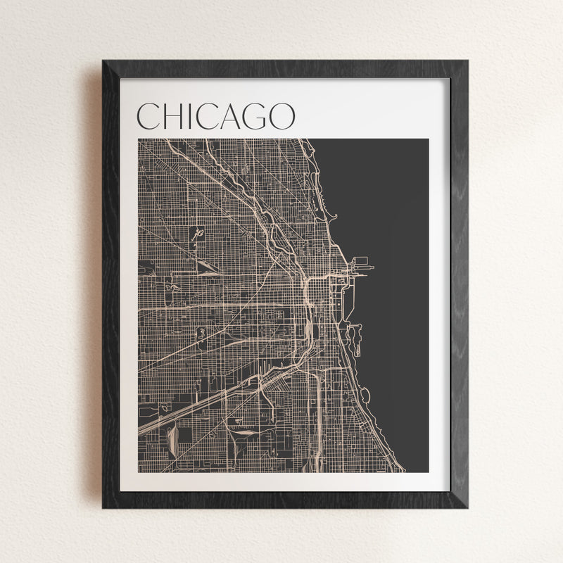 map of chicago