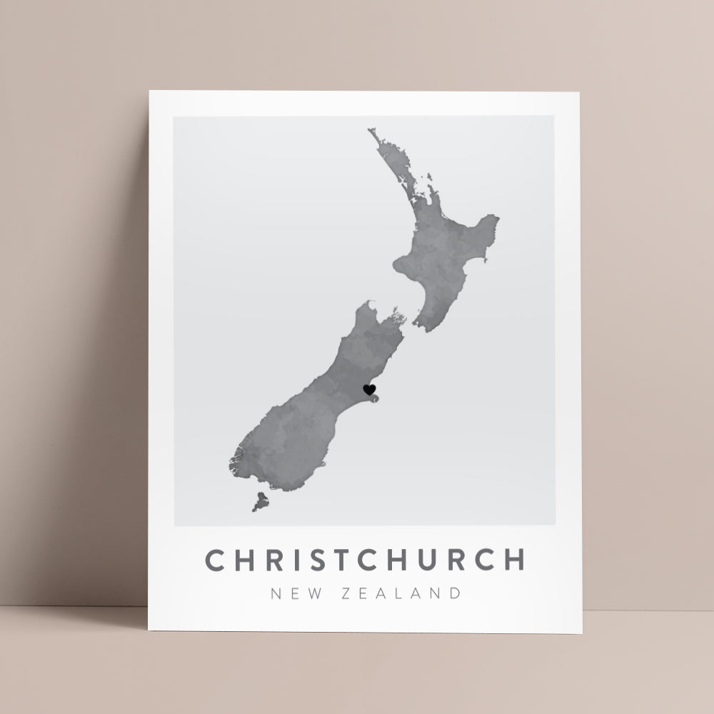 chirstchurch new zealand poster