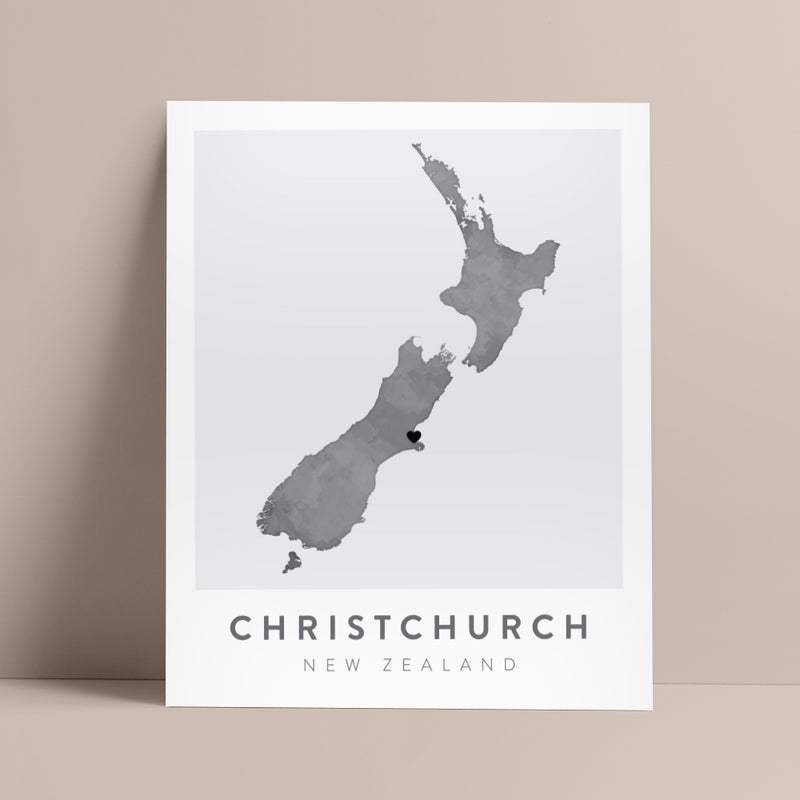 chirstchurch new zealand poster