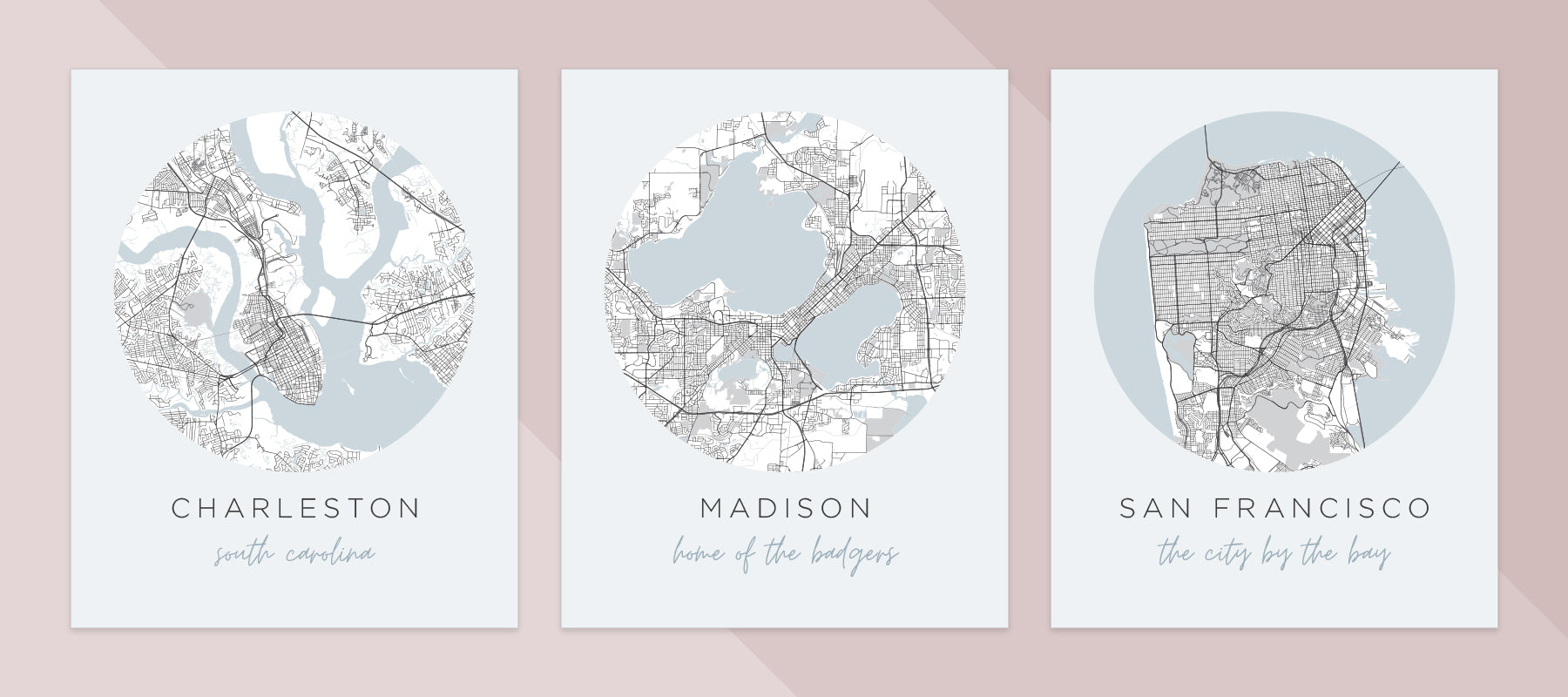 city map posters