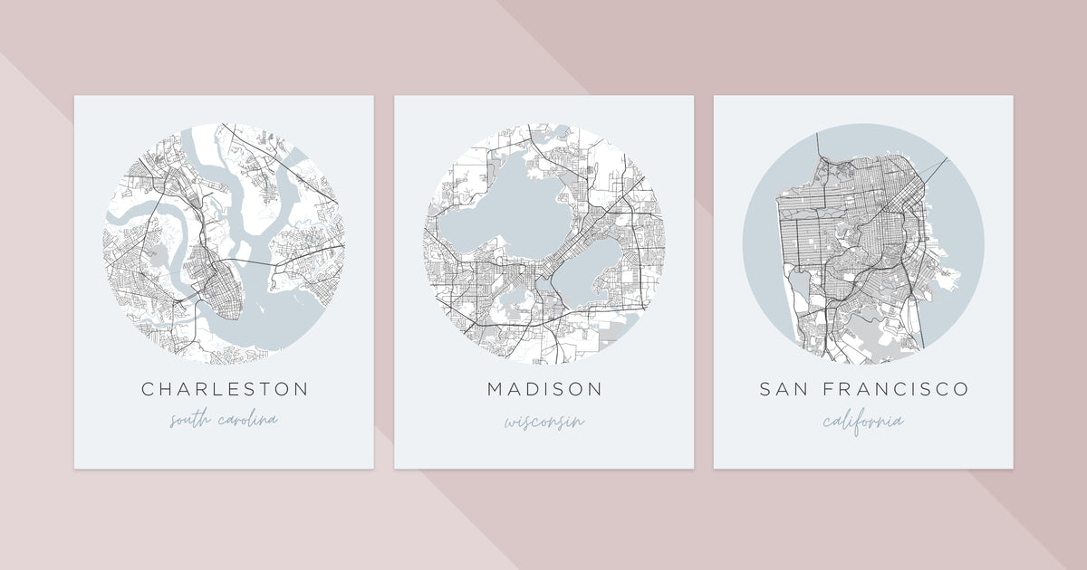 city map posters