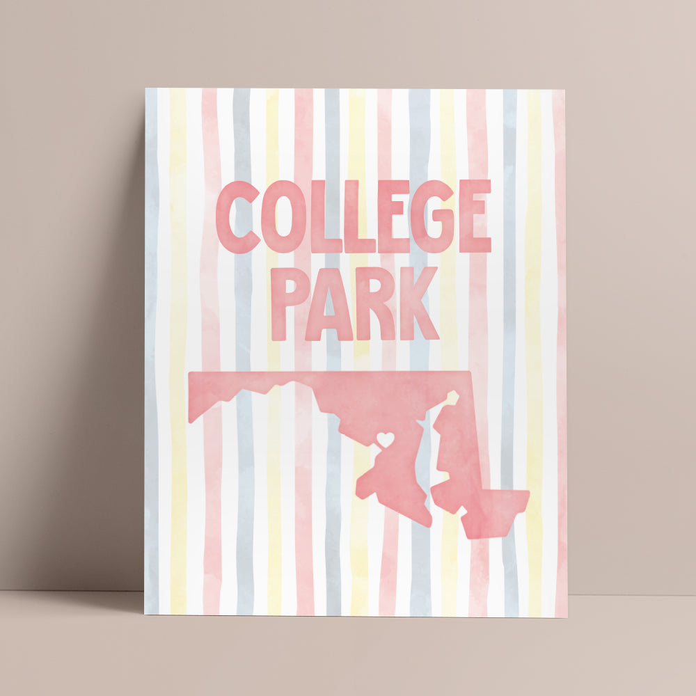 College Park, Maryland Poster