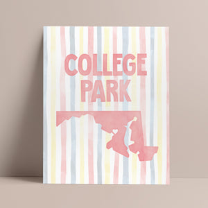 College Park, Maryland Poster