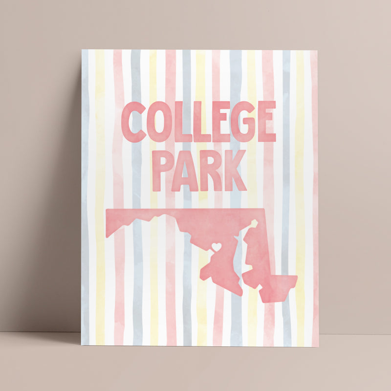 College Park, Maryland Poster