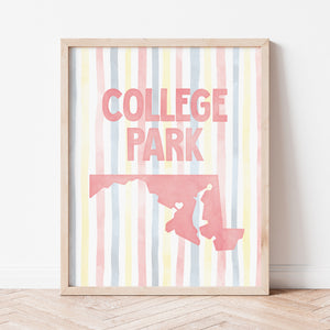 College Park, Maryland Poster
