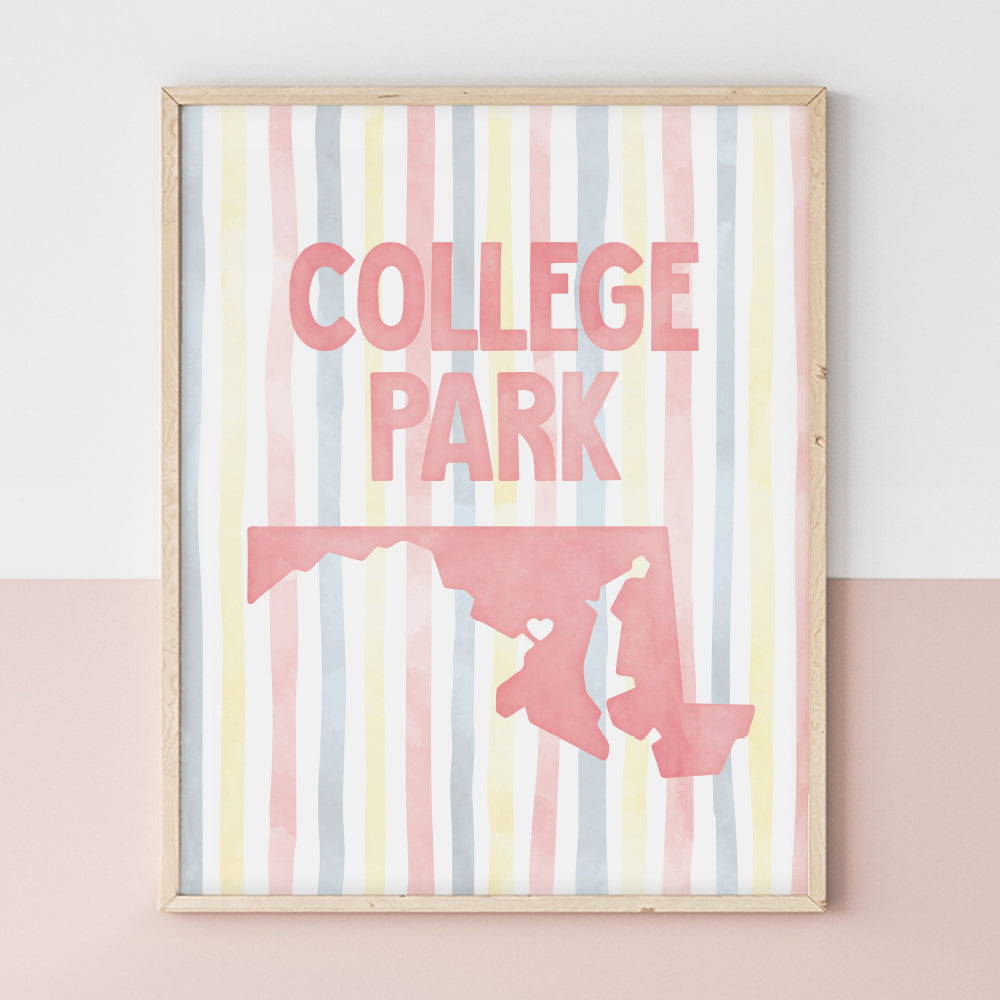 College Park, Maryland Poster