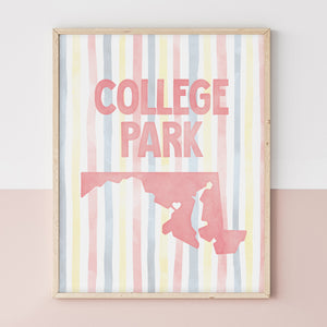 College Park, Maryland Poster