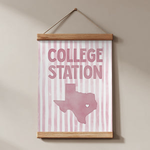 College Station, Texas Poster