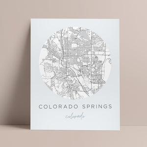 colorado springs map