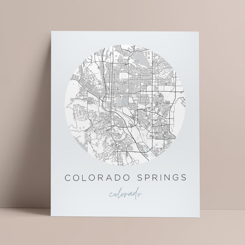 colorado springs map