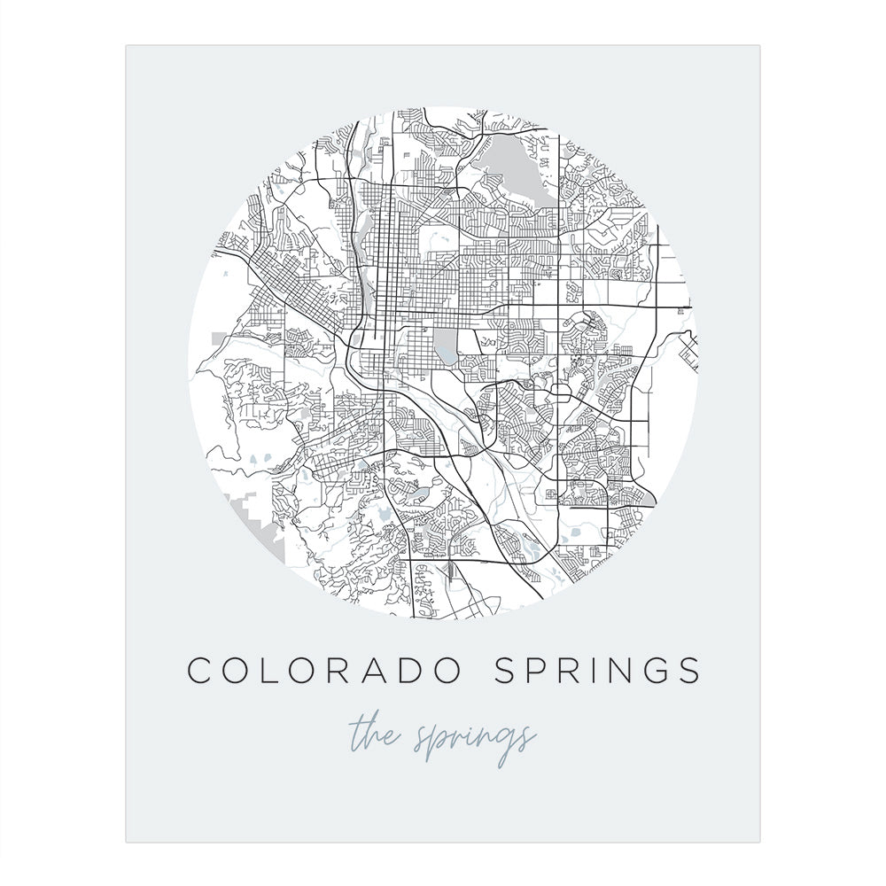 colorado springs map