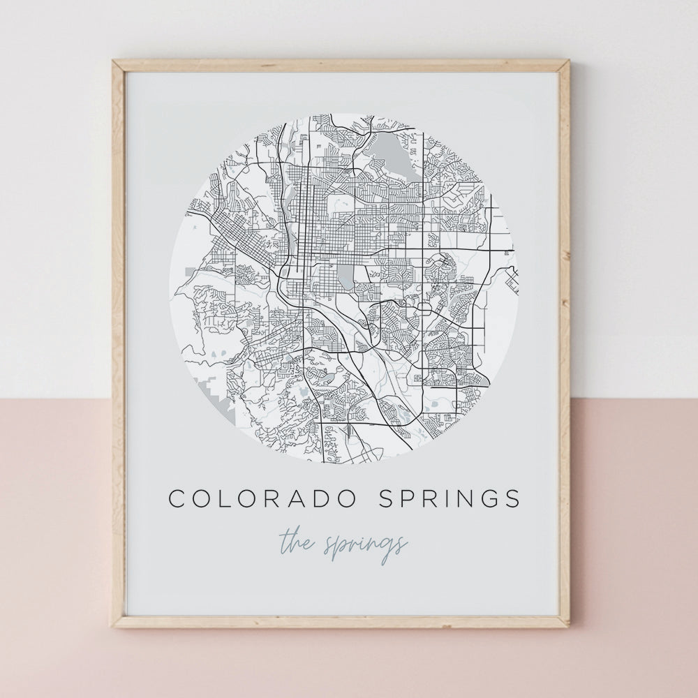 colorado springs map