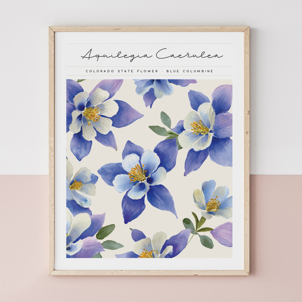 colorado floral wall art