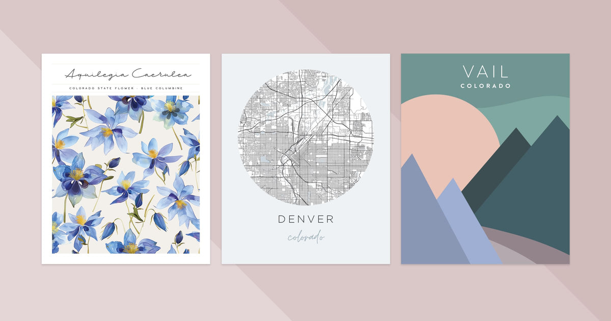 colorado wall art