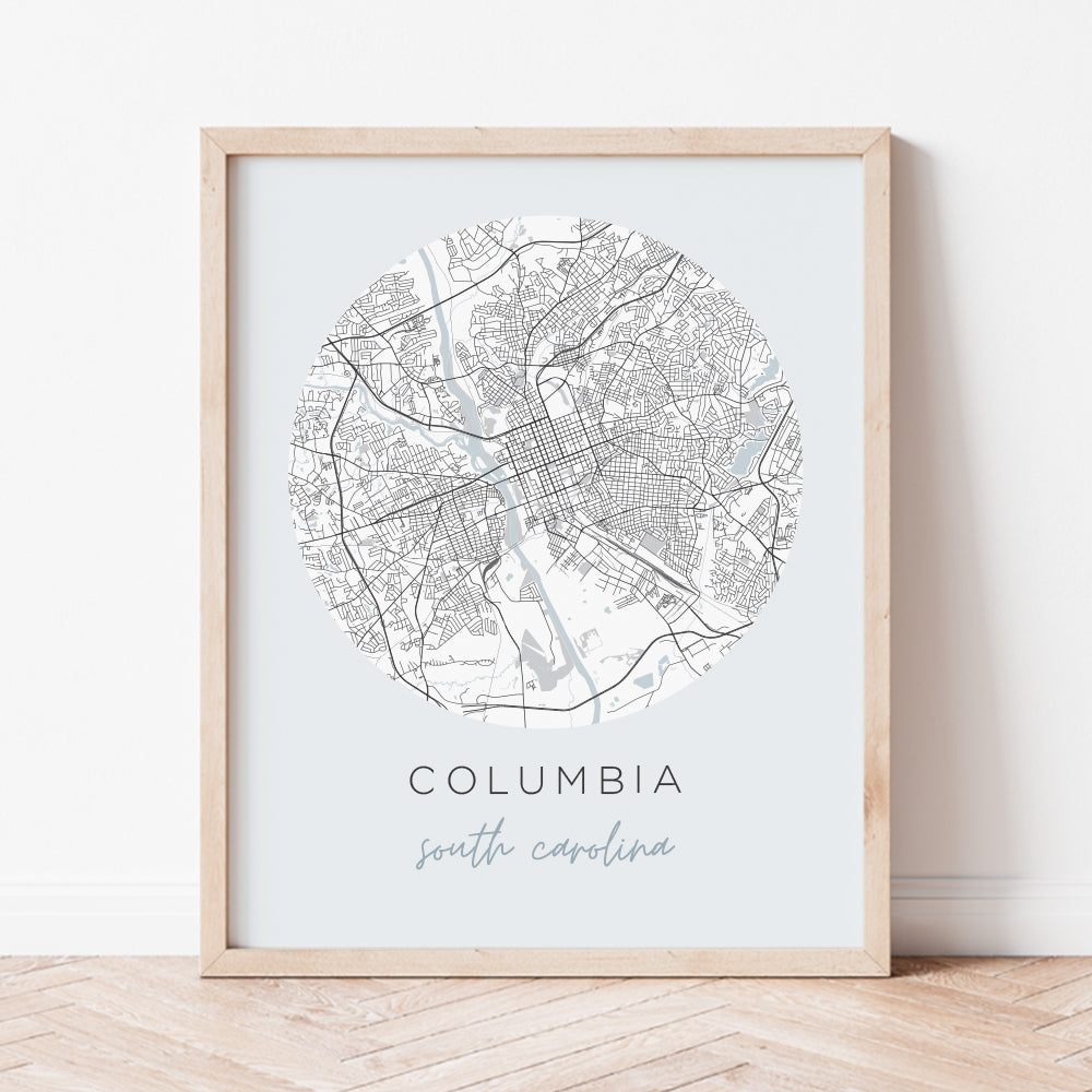 columbia south carolina poster