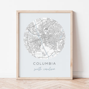 columbia south carolina poster