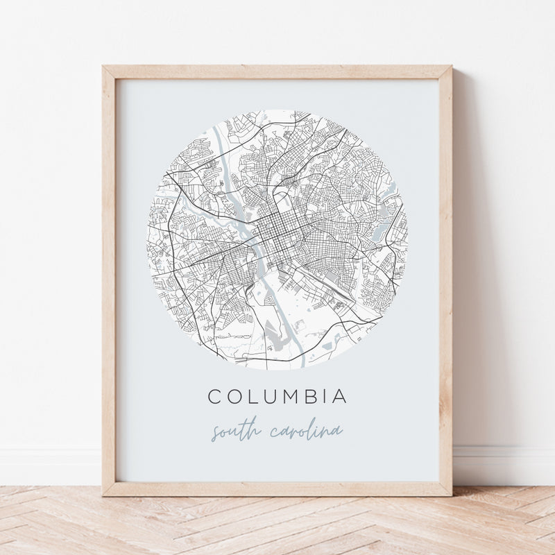 columbia south carolina poster