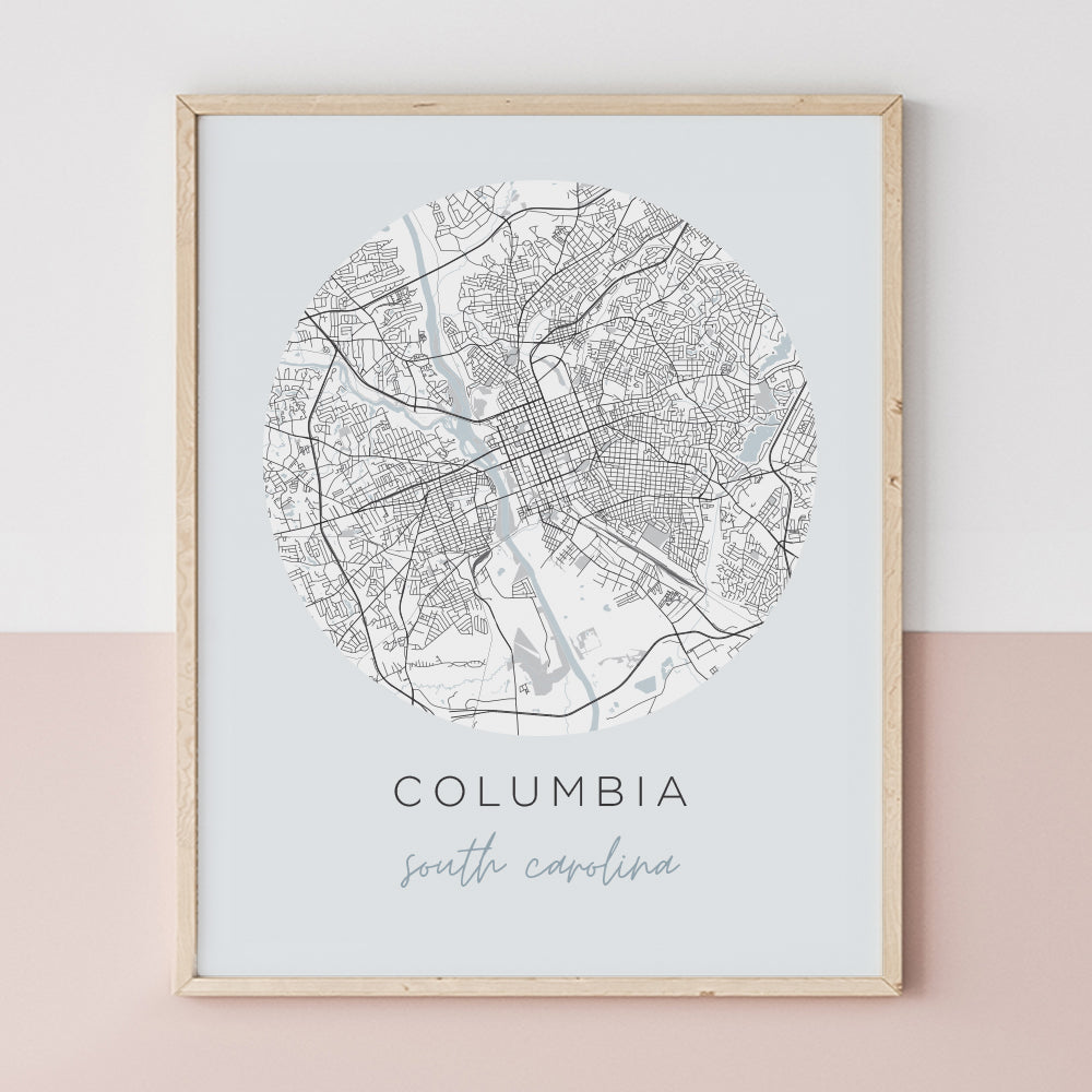 columbia south carolina wall art