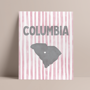 Columbia, South Carolina Poster