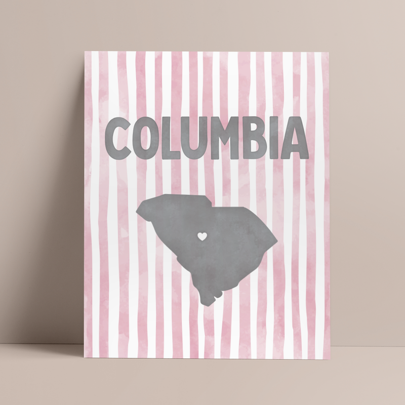 Columbia, South Carolina Poster