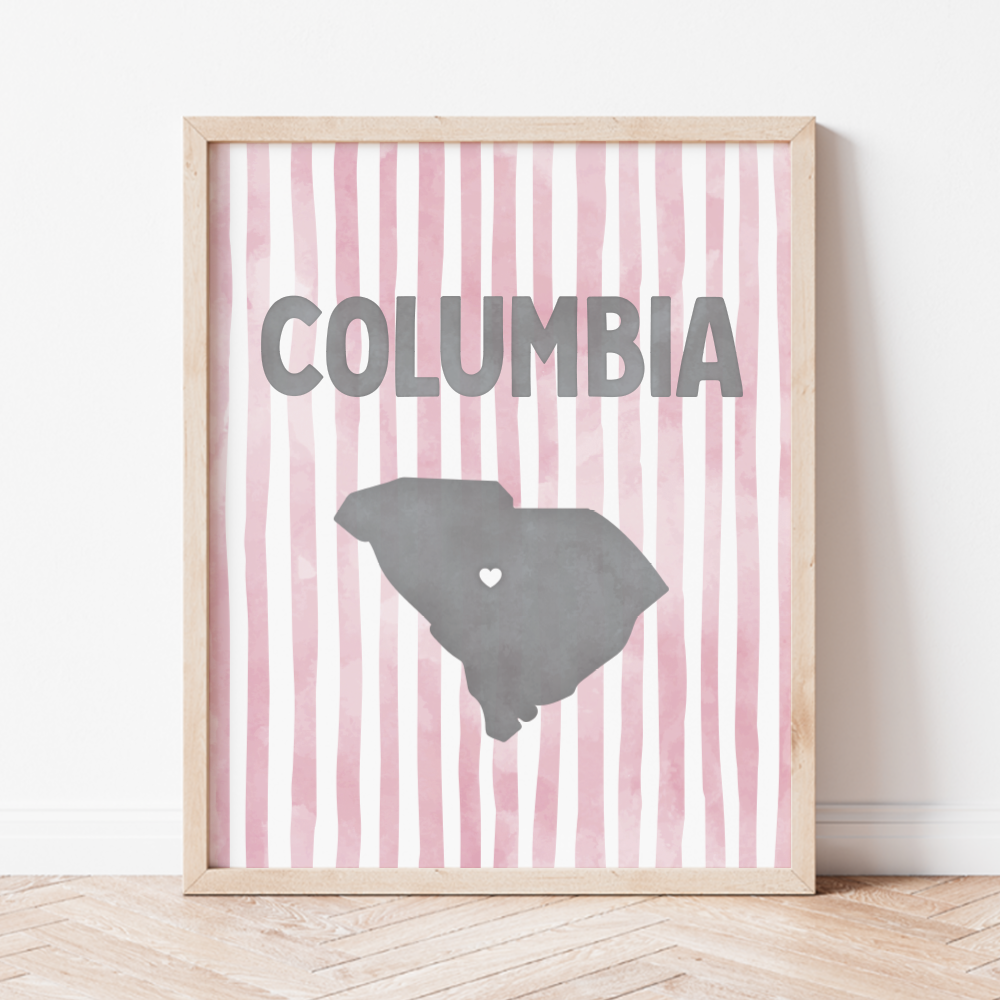 Columbia, South Carolina Poster