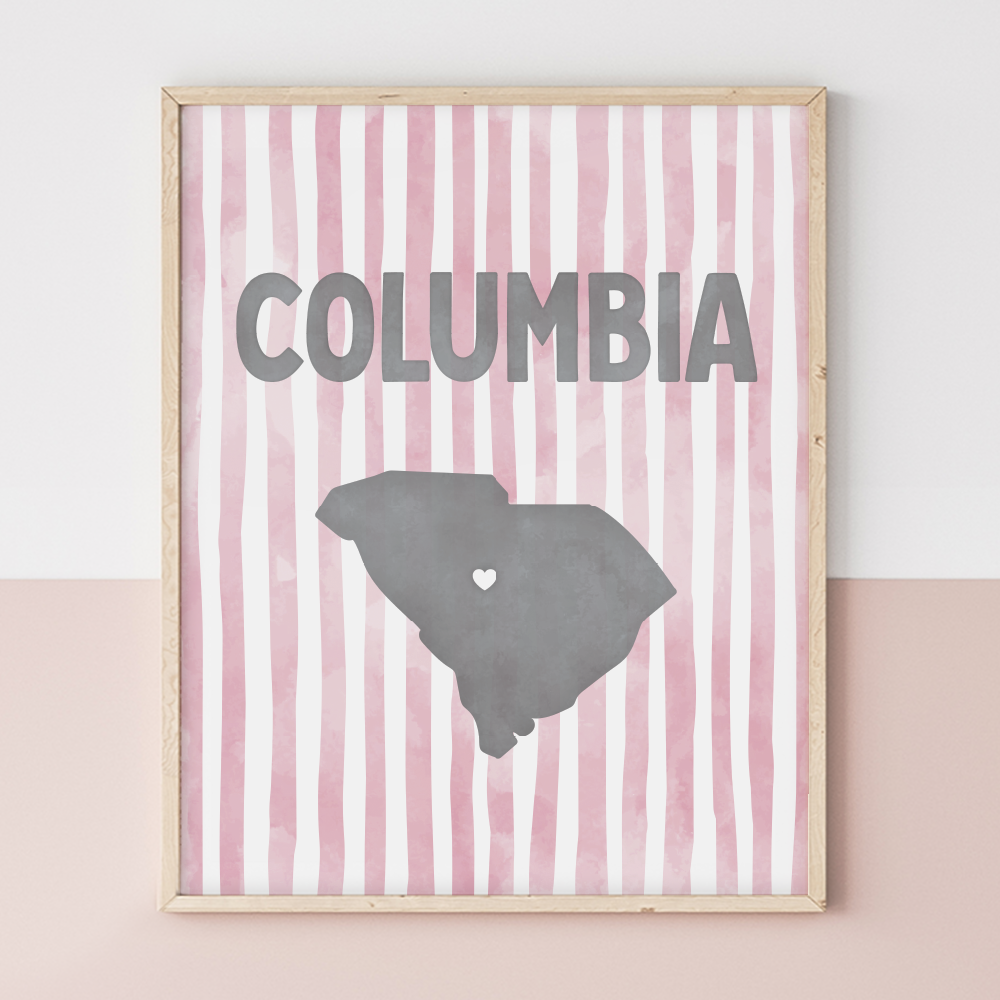 Columbia, South Carolina Poster