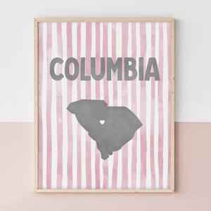 Columbia, South Carolina Poster