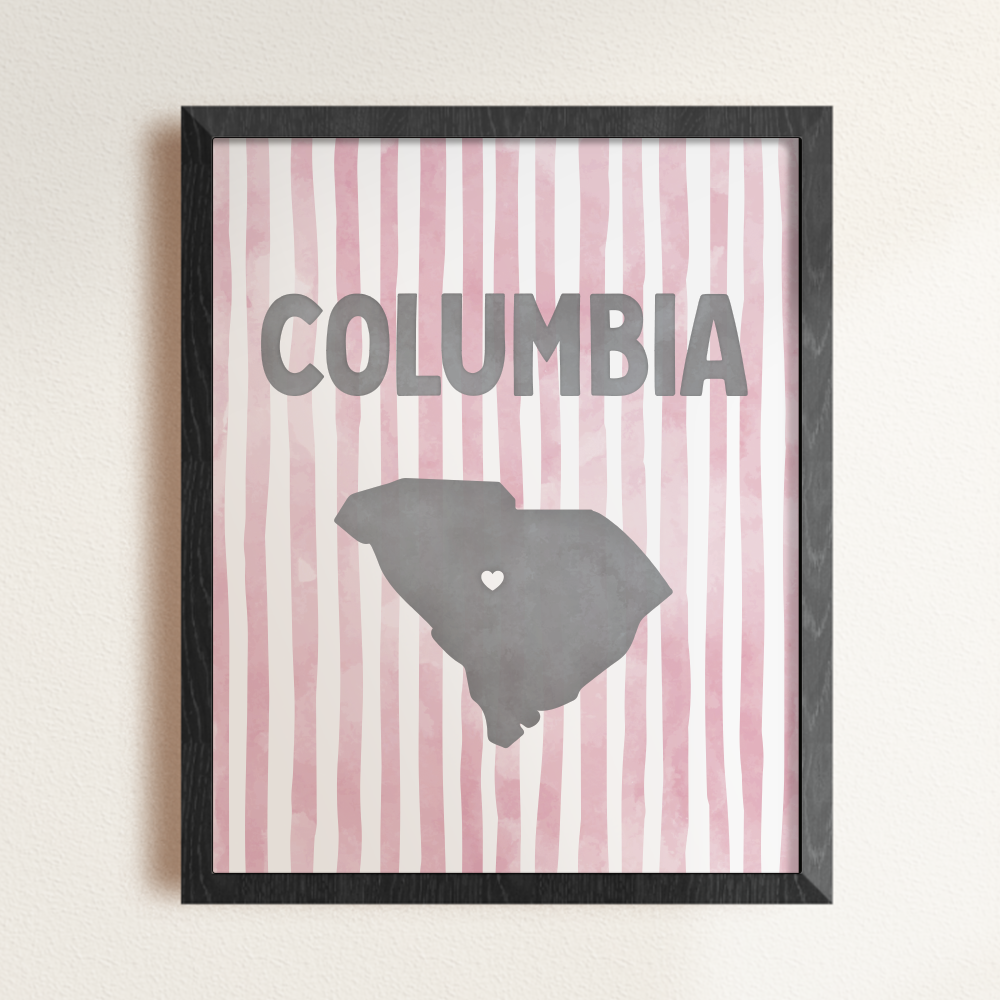 Columbia, South Carolina Poster