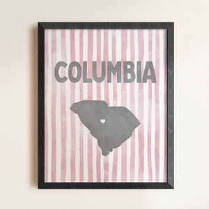 Columbia, South Carolina Poster