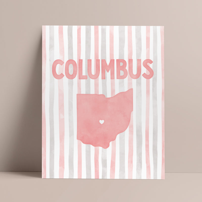 Columbus, Ohio Poster
