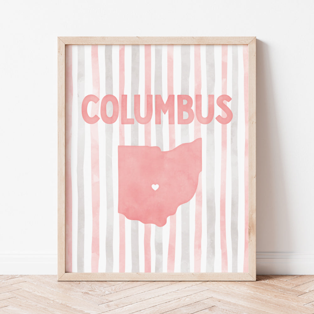 Columbus, Ohio Poster
