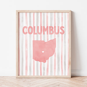 Columbus, Ohio Poster