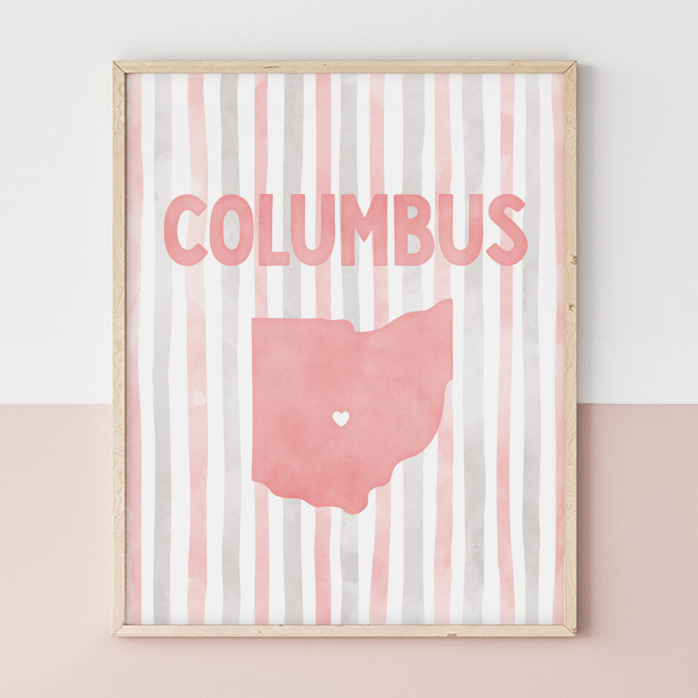 Columbus, Ohio Poster