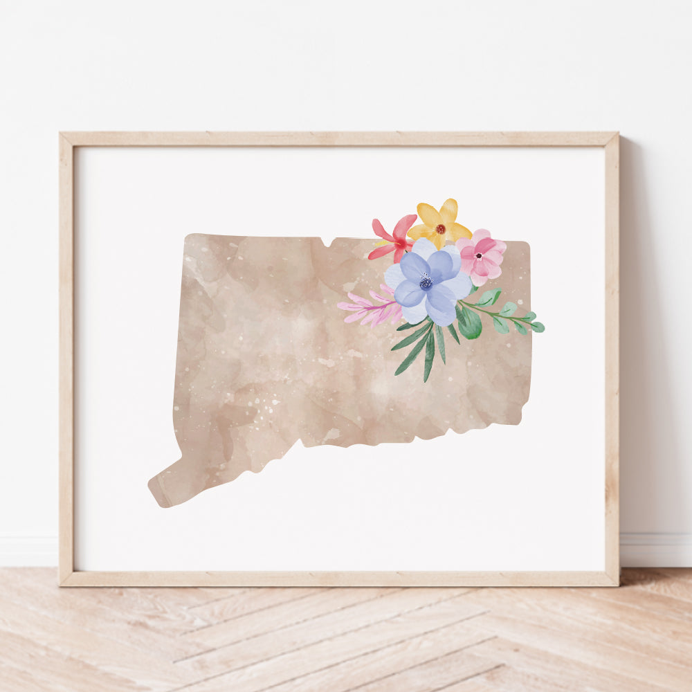 connecticut wall art