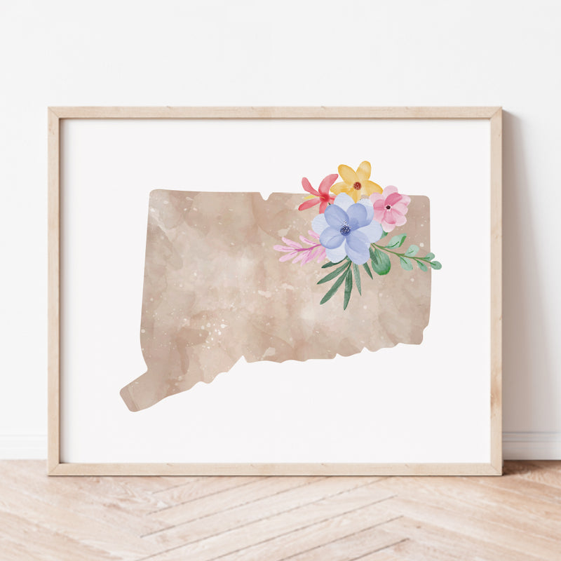connecticut wall art