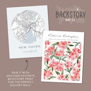 connecticut wall art