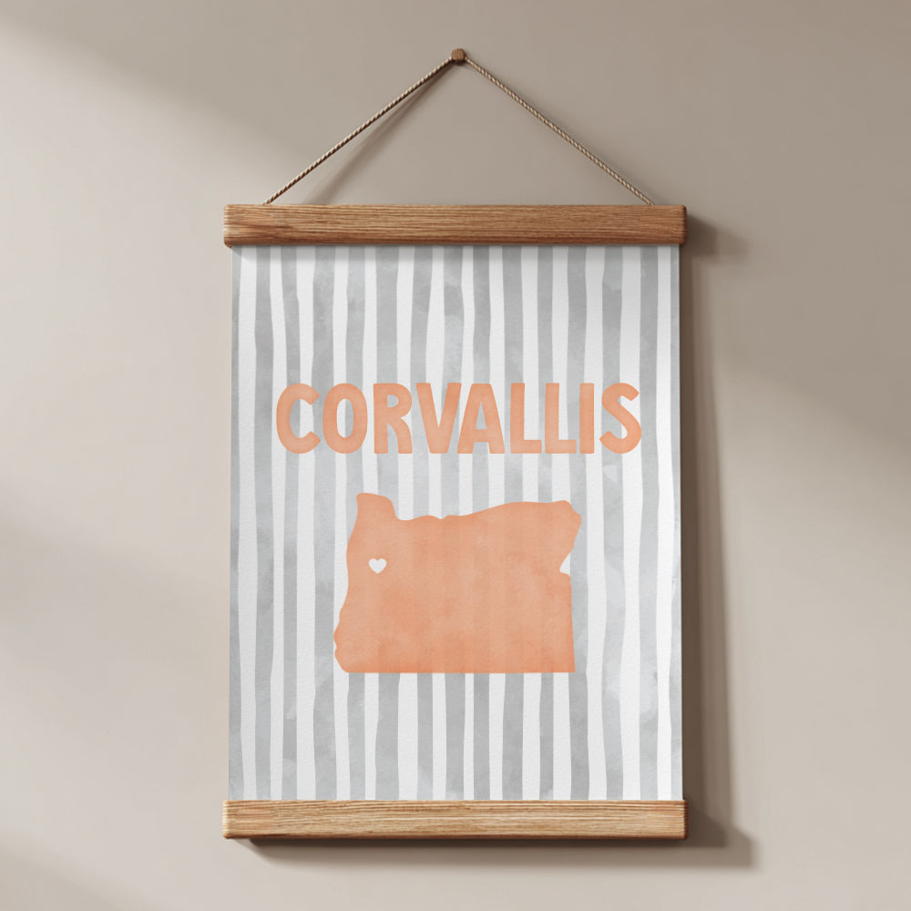 Corvallis, Oregon Poster