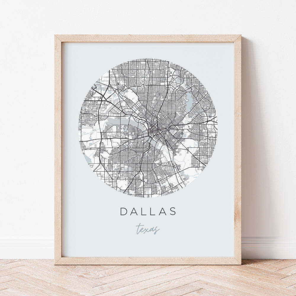 dallas texas wall art