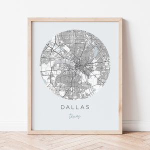 dallas texas wall art